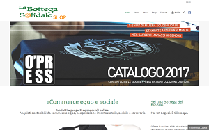 Il sito online di La Bottega Solidale