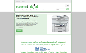 Il sito online di BusinessInkjet