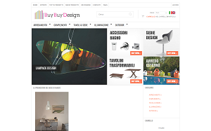 Il sito online di Buy Buy Design
