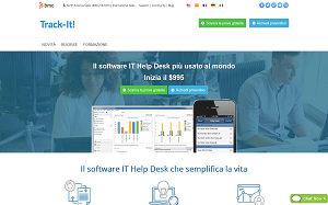 Il sito online di Trackit