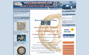 Il sito online di Caravan Ruote