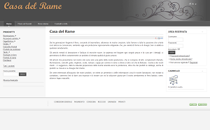 Visita lo shopping online di Casa del Rame