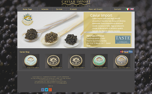 Il sito online di Caviale Import