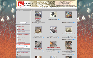 Il sito online di Ceramica Vicentina