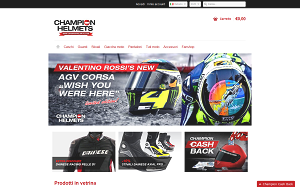 Il sito online di Champion Helmets