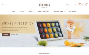 Visita lo shopping online di Neuhaus Chocolates