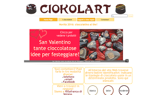 Il sito online di Ciokolart