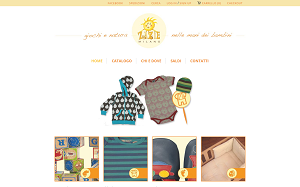 Il sito online di Zazie Kids Store