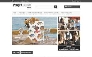 Visita lo shopping online di Porta Menu