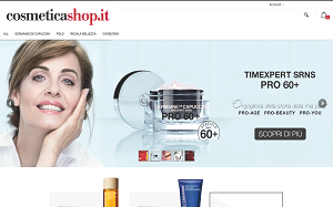 Il sito online di Cosmeticashop.it