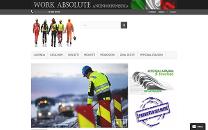 Visita lo shopping online di Work Absolute antinfortunistica