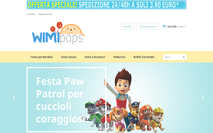 Il sito online di Wimipops