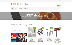 Il sito online di Watching Design