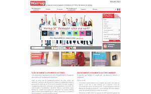 Il sito online di Warmup