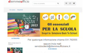 Il sito online di Diemme Ufficio