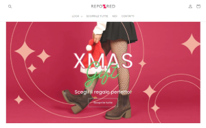 Il sito online di Repored Shoes