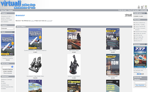 Visita lo shopping online di Virtuali simulazioni di volo
