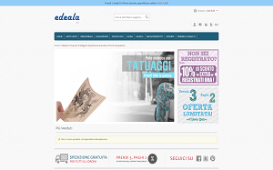 Visita lo shopping online di Edala.it