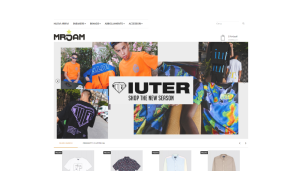 Il sito online di Mrjam Store