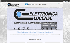 Il sito online di Elettronica Lucense