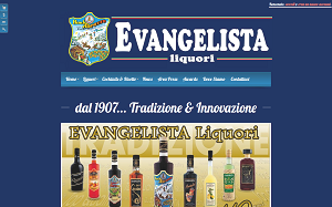 Il sito online di Evangelista liquori.