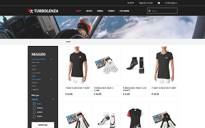 Visita lo shopping online di Turbolenza