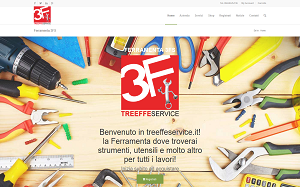 Il sito online di Ferramenta TreEffeService