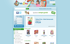 Il sito online di Toysforyou