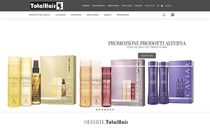 Il sito online di Totalhair