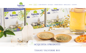 Il sito online di Valverbe Tisane BIO
