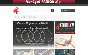Il sito online di Four Gym