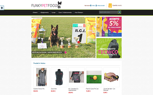 Il sito online di Funky Pet Food