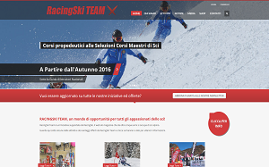 Il sito online di RacingSki Team