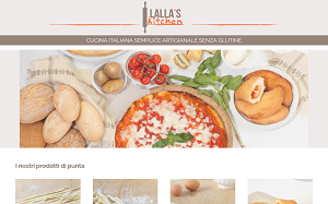 Il sito online di Lalla's Kitchen