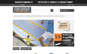 Visita lo shopping online di Racchetta mania