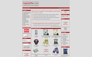 Il sito online di Topcaffe.com