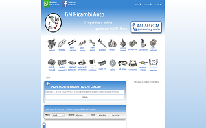 Il sito online di GMRicambiAuto