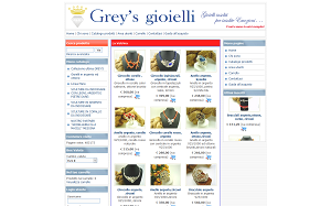 Il sito online di Grey's Gioielli