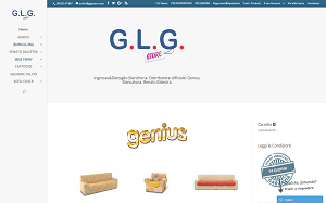 Il sito online di Glg Store