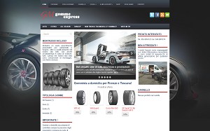 Il sito online di Gomme a domicilio