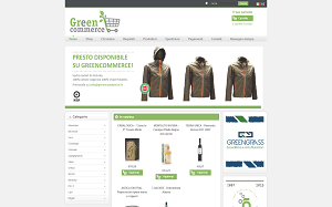 Visita lo shopping online di Green Commerce