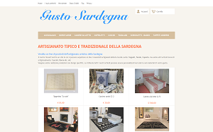 Il sito online di Gusto Sardegna