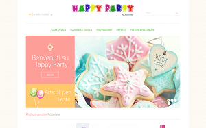 Il sito online di Happy Party Italia