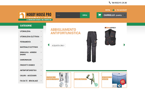 Il sito online di Hobby House Pro