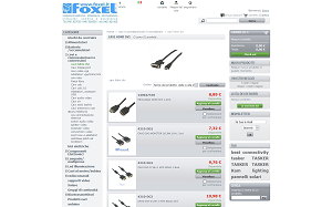 Visita lo shopping online di Foxel