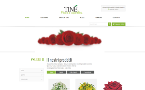 Il sito online di Tinè Fiori