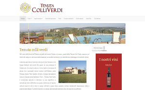 Il sito online di Tenuta Colli Verdi