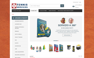 Il sito online di Tennis Services