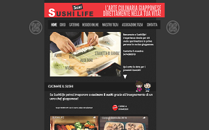 Il sito online di Sushi Life