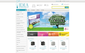 Il sito online di Idea Illuminazione